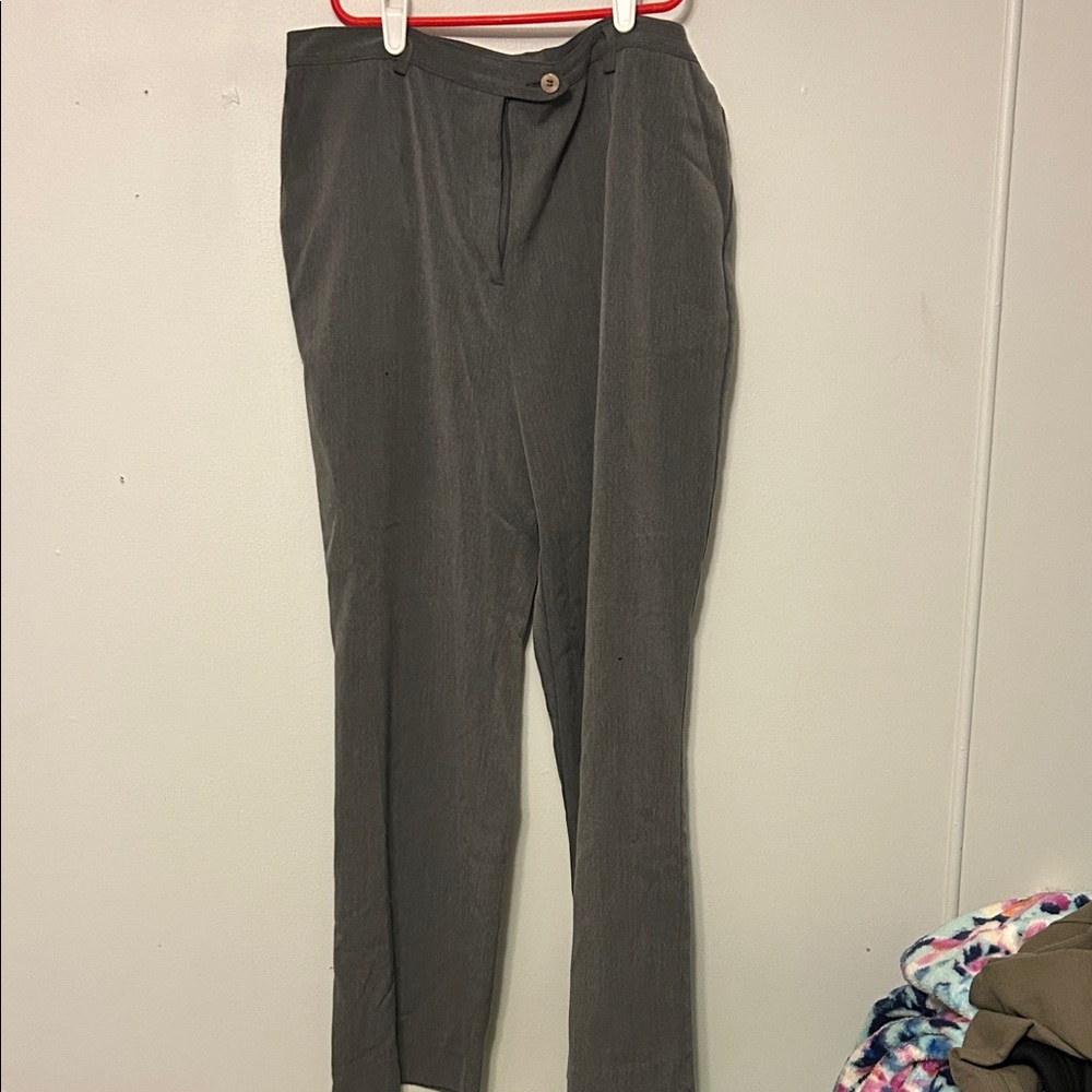 Sag Harbor Women’s Grey Slacks